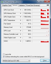 ASUS ENGTX460 DirectCU2DI1GD5 - 3D Voltage OC