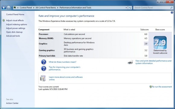 ELKOTech Euro200 - Windows 7 Rating