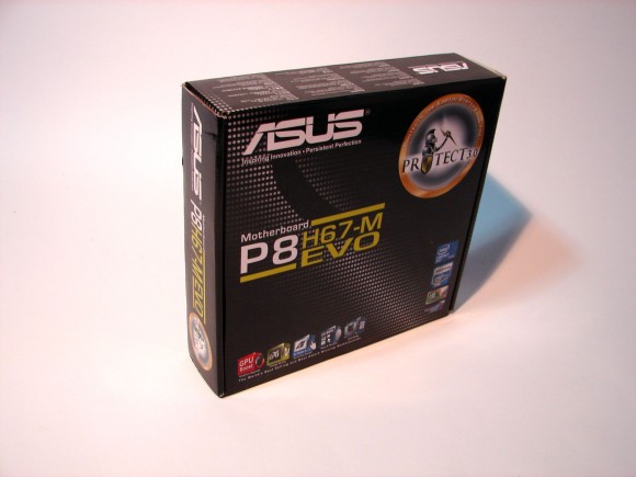 ASUS P8H67-M EVO - ambalaj