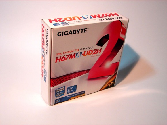 GIGABYTE GA-H67MA-UD2H - ambalaj