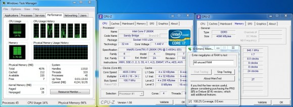 Intel Core i7 2600K - Stabilitate OC RAM pe MAXIMUS 4 EXTREME