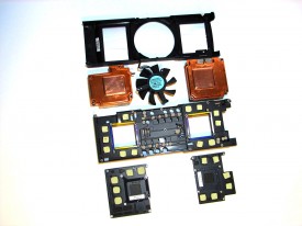 NVIDIA GeForce GTX 590 - cooler spate