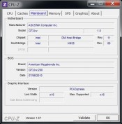ASUS G73JW - CPU-Z Mainboard