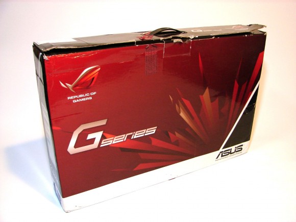 ASUS G73JW - ambalaj