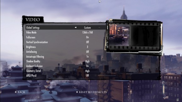 ASUS G53SW - Mafia II