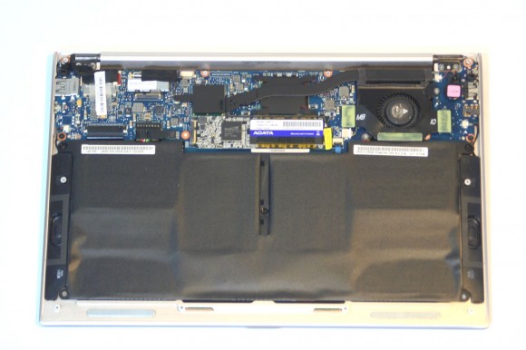 ASUS UX21E - interior