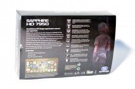 SAPPHIRE HD 7950 3GB OC GDDR5 - ambalaj spate