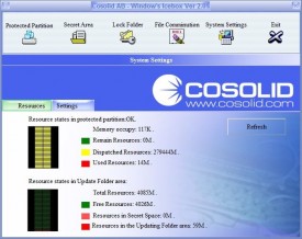 Cosolid Windows Icebox - System Settings-Resources