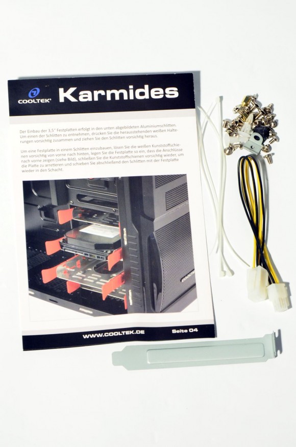 Cooltek Karmides - accesorii