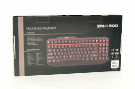 Zalman ZM-K500 - ambalaj spate