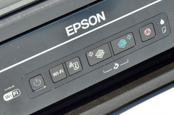 Epson L355 - front panel