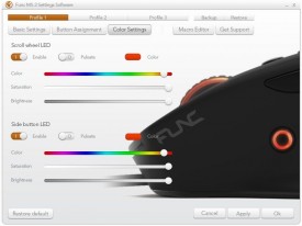 Func MS-3 - Color Settings