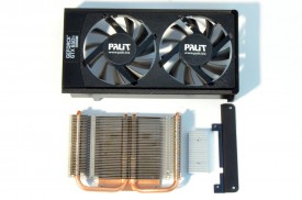 Palit GTX 650 Ti BOOST OC 2GB - cooler fata