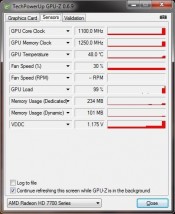 Sapphire HD7770 GHz Edition OC - GPU-Z Stock Load