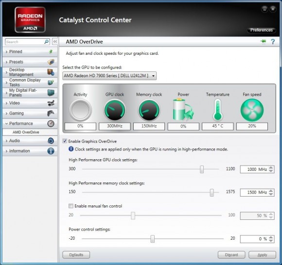 AMD Radeon HD 7990 - AMD Overdrive
