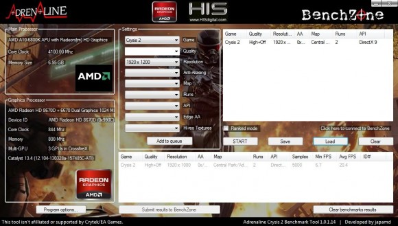 PC Garage A10-6800K - Crysis 2
