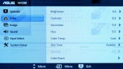 ASUS MX299Q - Menu - Color
