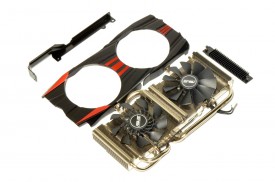 ASUS R9280X-DC2T-3GD5 - cooler fata