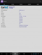 Mediacom SmartPad 9.7 HD S4 - CPU-Z SoC