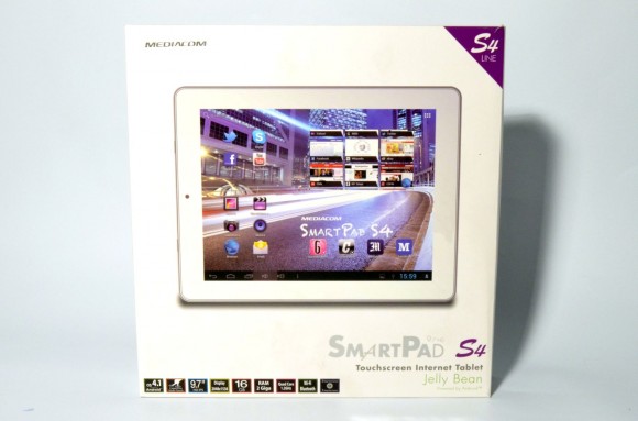 Mediacom SmartPad 9.7 HD S4 - ambalaj fata