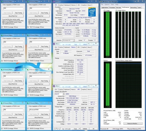 ADATA AX3U2800W4G12-DGV - OC max