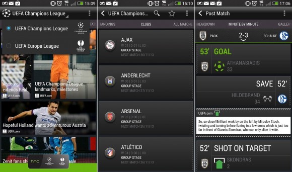 HTC FootballFeed