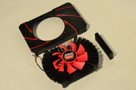 AMD Radeon R7 260 - cooler fata