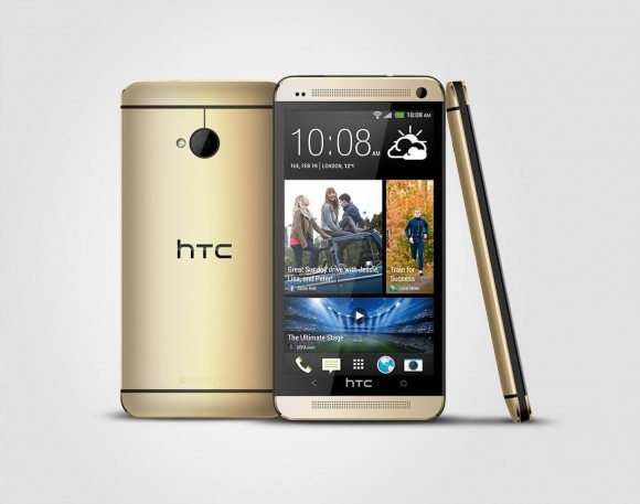 HTC One Gold Champagne