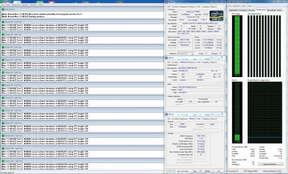 Intel Core i7-4960X - OC Prime95