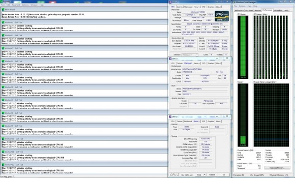 Intel Core i7-4960X - Stock Prime95