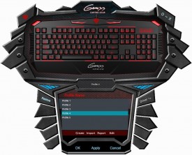 Natec Genesis RX88 - Dragon Abyss Gaming Keyboard 1