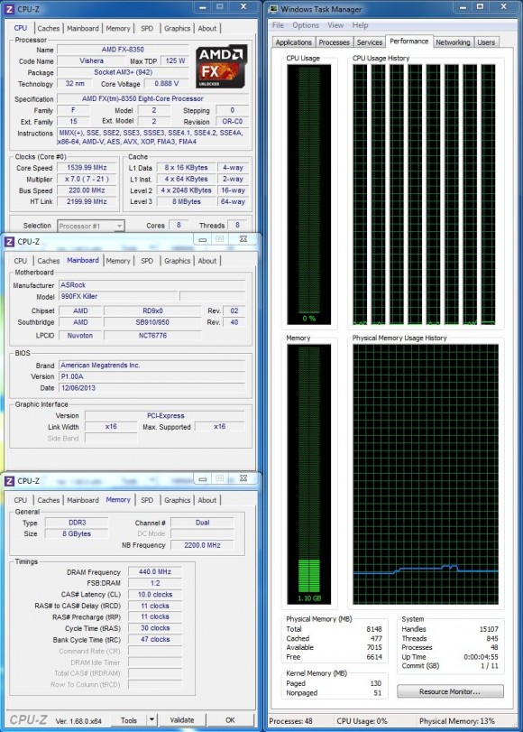 ASRock Fatal1ty 990FX Killer - CPU OC 4.4GHz Idle
