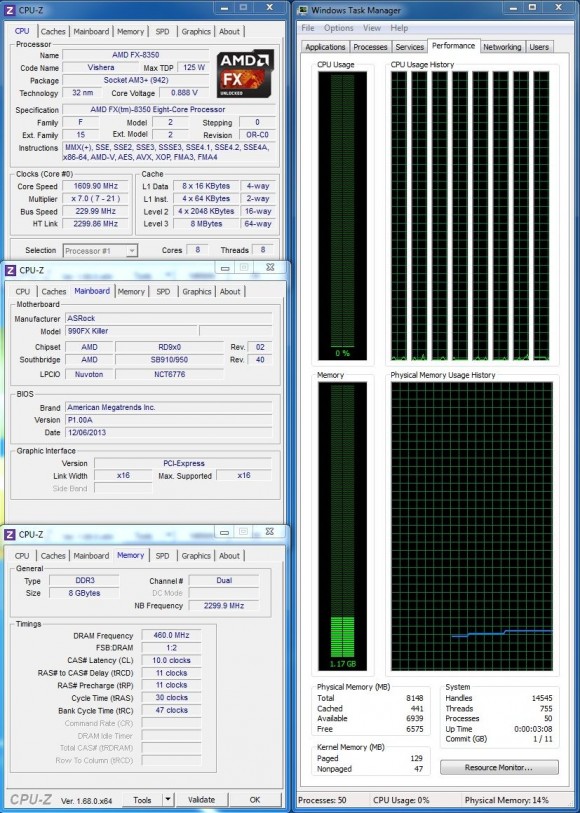 ASRock Fatal1ty 990FX Killer - CPU OC 4.6GHz Idle