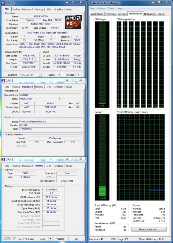 ASRock Fatal1ty 990FX Killer - CPU OC 4.8GHz Idle