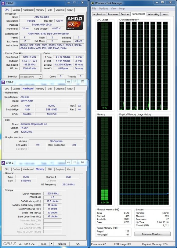 ASRock Fatal1ty 990FX Killer - OC Idle