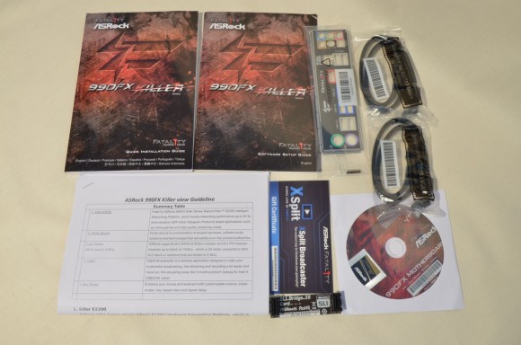 ASRock Fatal1ty 990FX Killer - accesorii