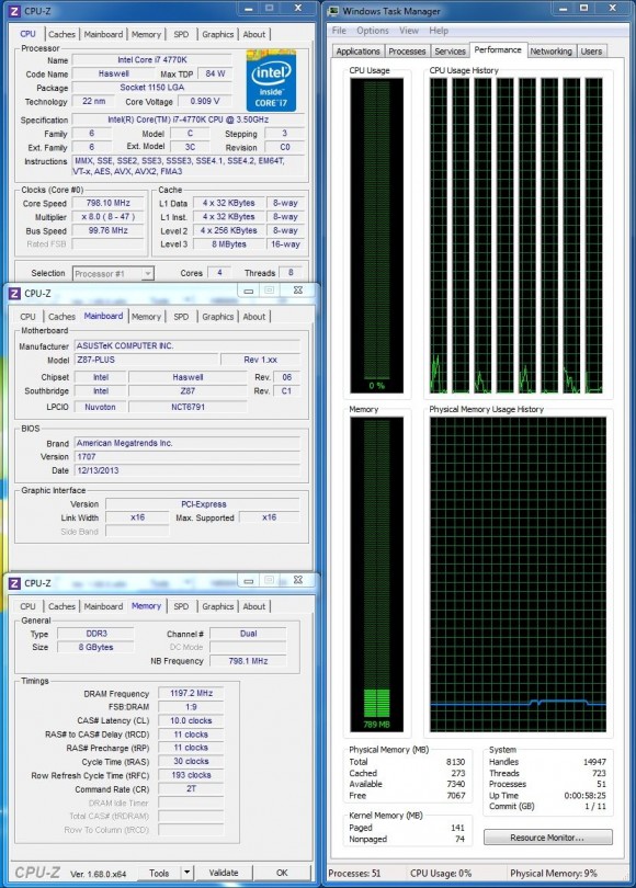 ASUS Z87-PLUS - OC Idle