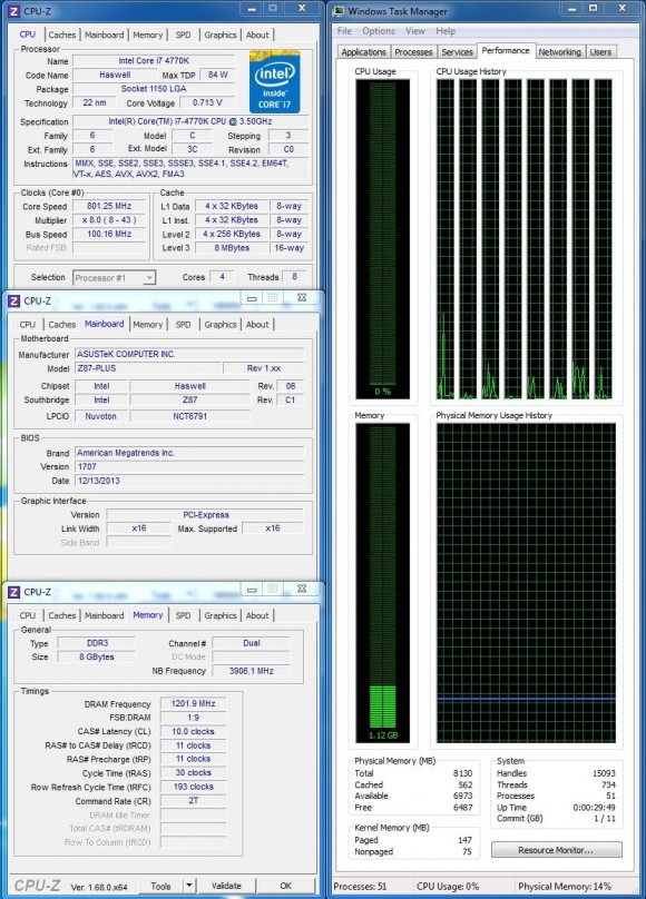 ASUS Z87-PLUS - OC Tuner-Ratio First Idle