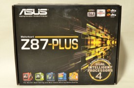 ASUS Z87-Plus - ambalaj fata