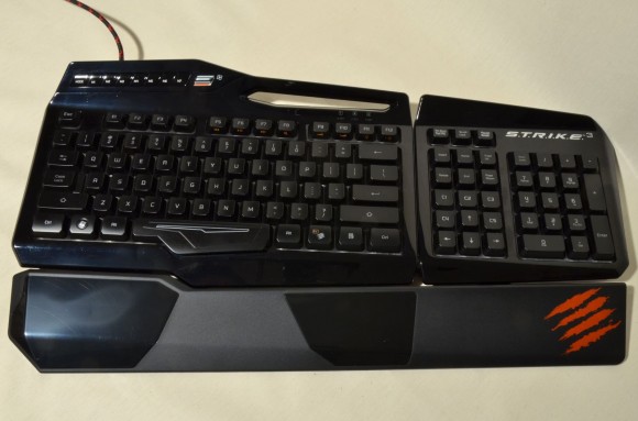 Mad Catz S.T.R.I.K.E.3 - cu palm rest