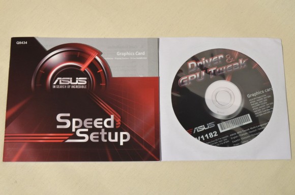ASUS GTX750TI-OC-2GD5 - accesorii
