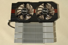 ASUS GTX750TI-OC-2GD5 - cooler fata