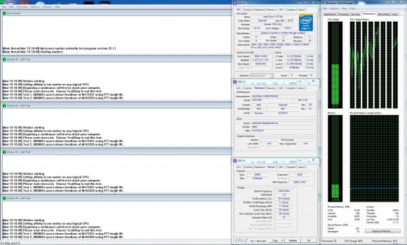 ASUS Z87I-PRO - Stock Prime95 4-thread