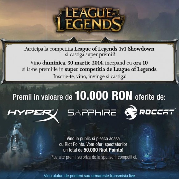 Concurs League of Legends PC Garage