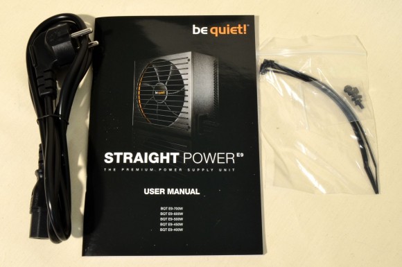 be quiet! STRAIGHT POWER E9 400W - accesorii