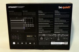 be quiet! STRAIGHT POWER E9 400W - ambalaj spate