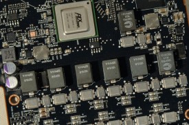 AMD Radeon R9 295 X2 - VRM fata