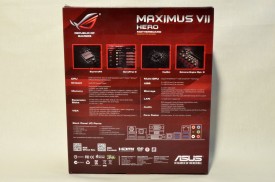 ASUS MAXIMUS VII HERO - ambalaj spate