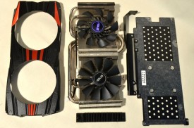 ASUS R9290-DC2OC-4GD5 - cooler fata