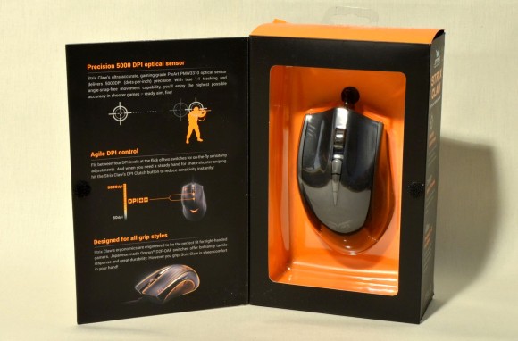 ASUS STRIX CLAW - ambalaj fata deschis